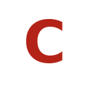 Come logo on dark background