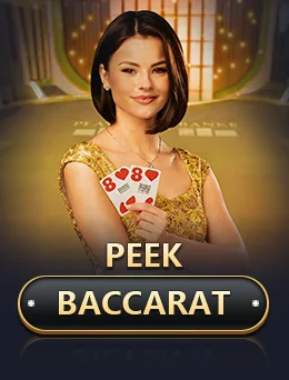 Peek Baccarat game artwork