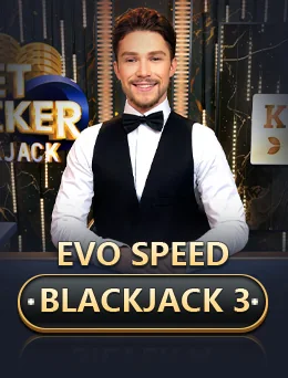 Evo Speed Blackjack 3 game artwork