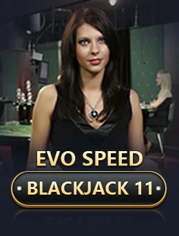 Evo Speed Blackjack 11 game artwork