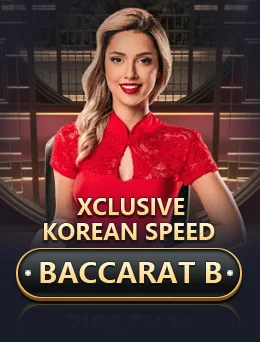Xclusive Korean Speed Baccarat B game artwork