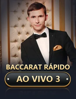 Baccarat R Pido Ao Vivo 3 game artwork