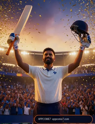 Appcome7 (come com app download play store) fantasy cricket & matchday visual 3