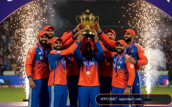 India vs Australia on Appcome7